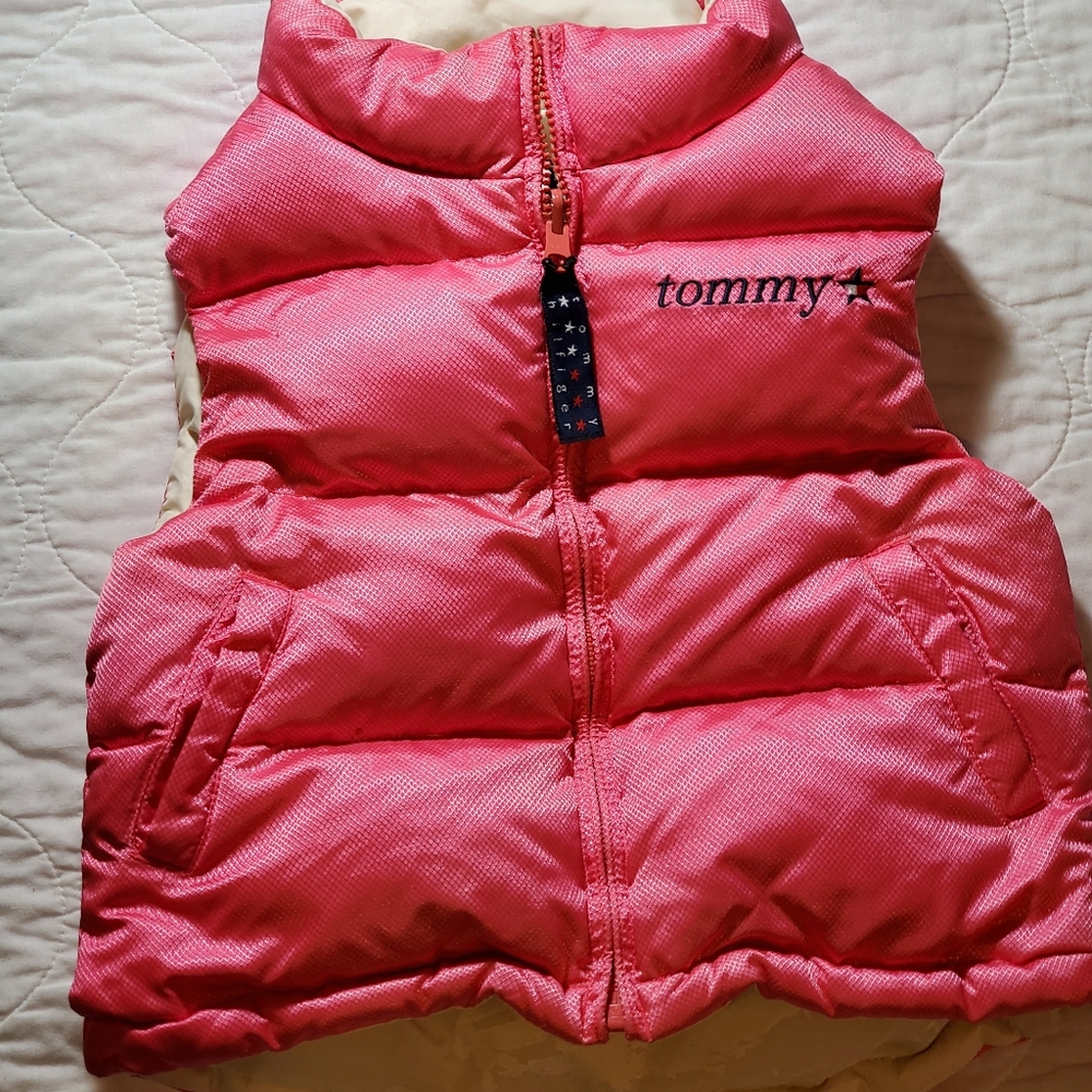 Girls Tommy Hilfiger Puffer Vest